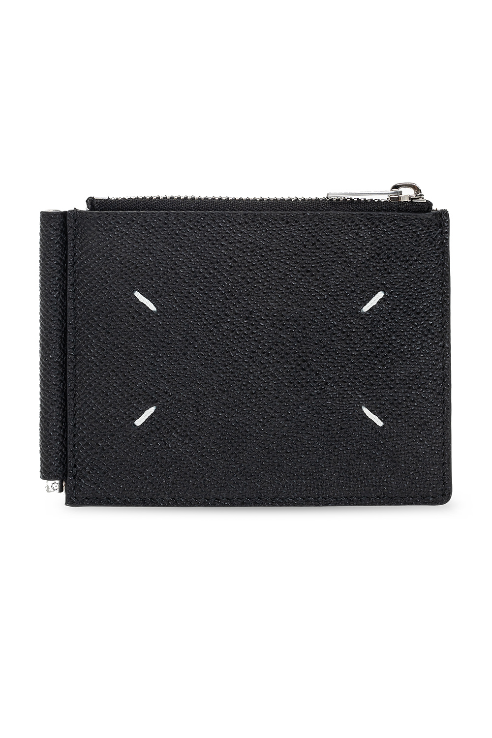 Black Leather wallet Maison Margiela - Vitkac GB